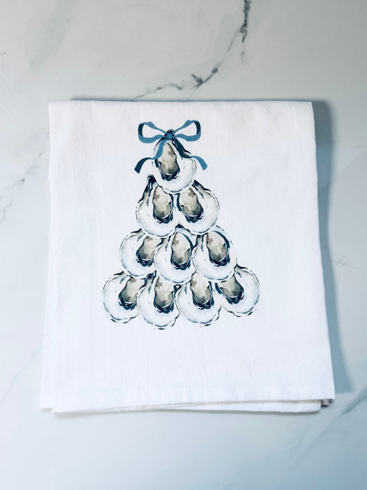 Oyster Tree Hand Towel