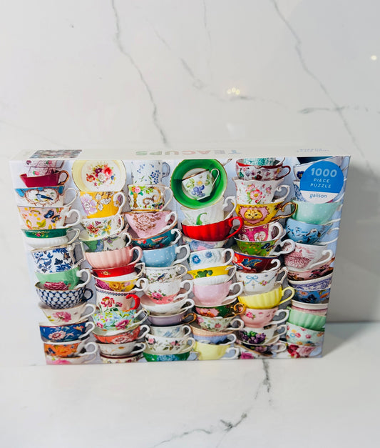 Teacups 1000 Piece Puzzle