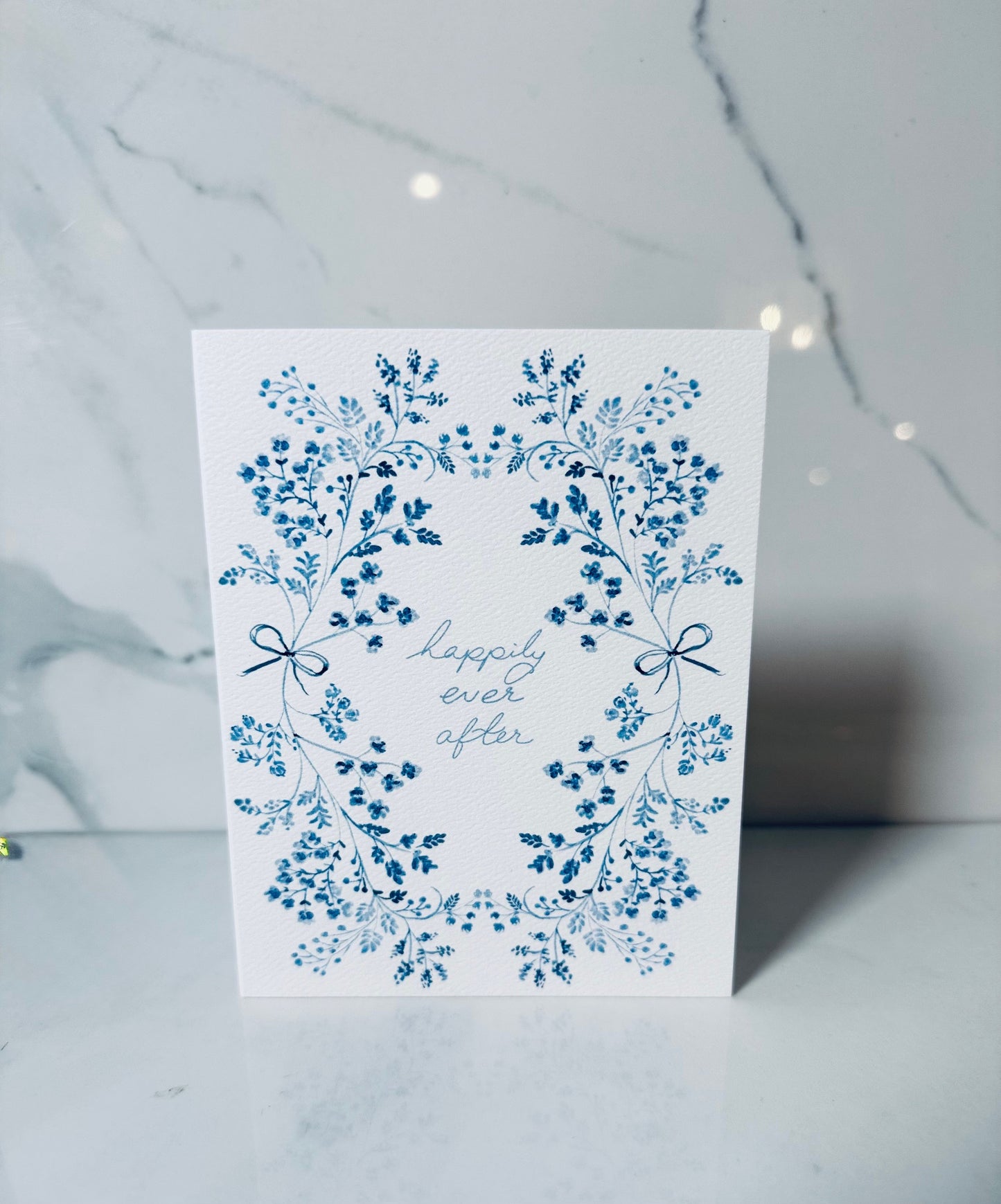Happily Ever After Floral Card