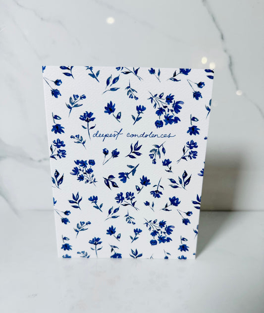 Deepest Condolences Card