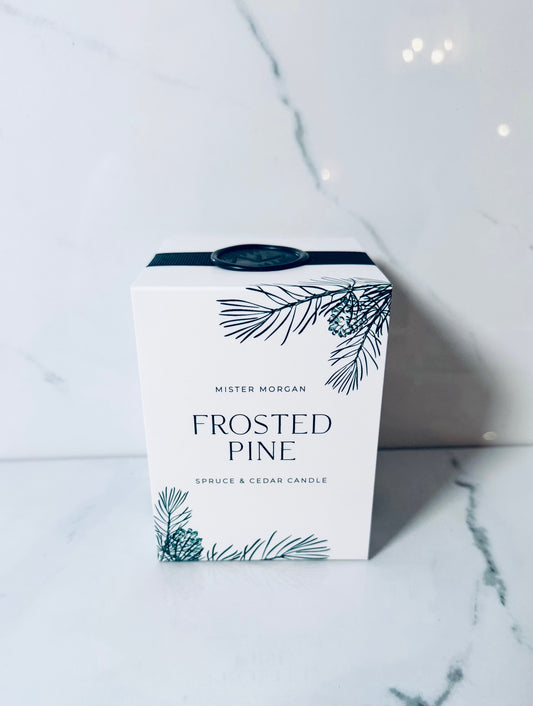 Frosted Pine Candle