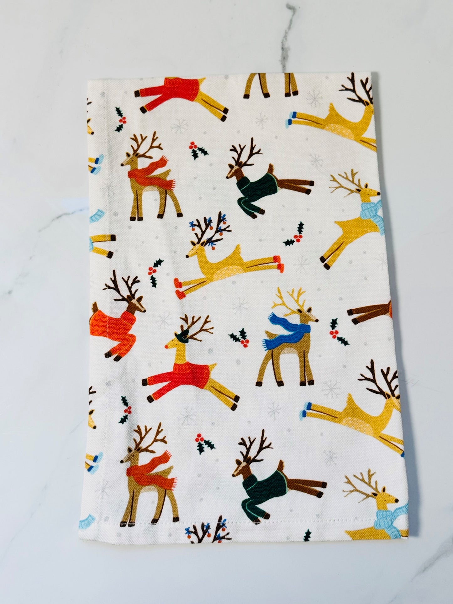 Reindeer Hand Towel
