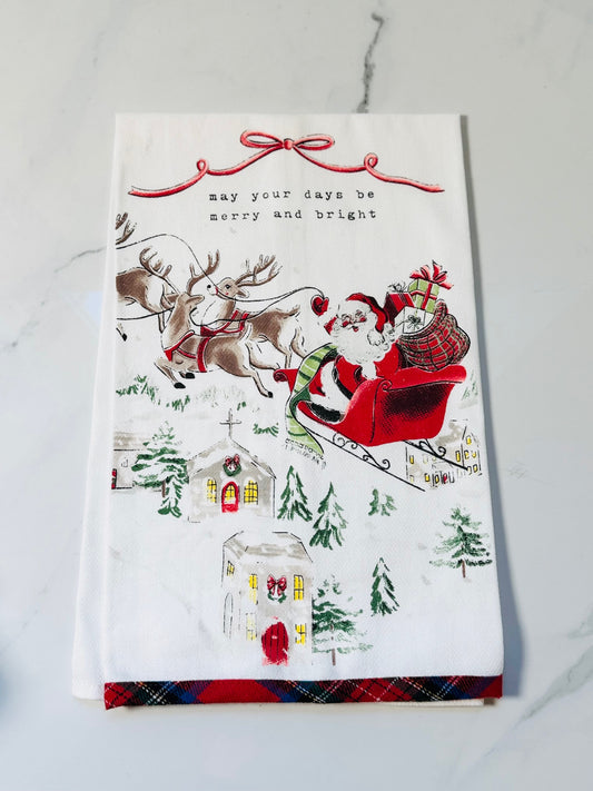 Merry and Bright Hand Towel