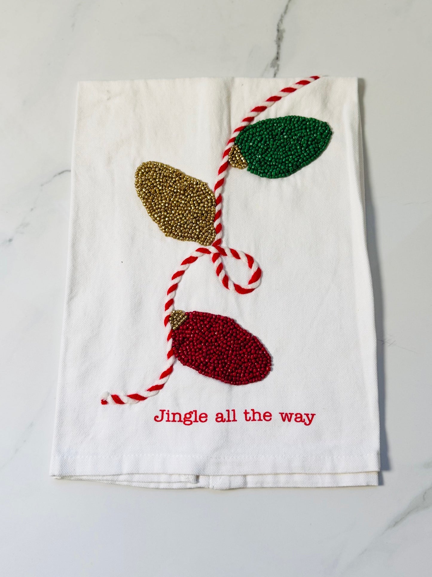 Jingle All The Way Hand Towel