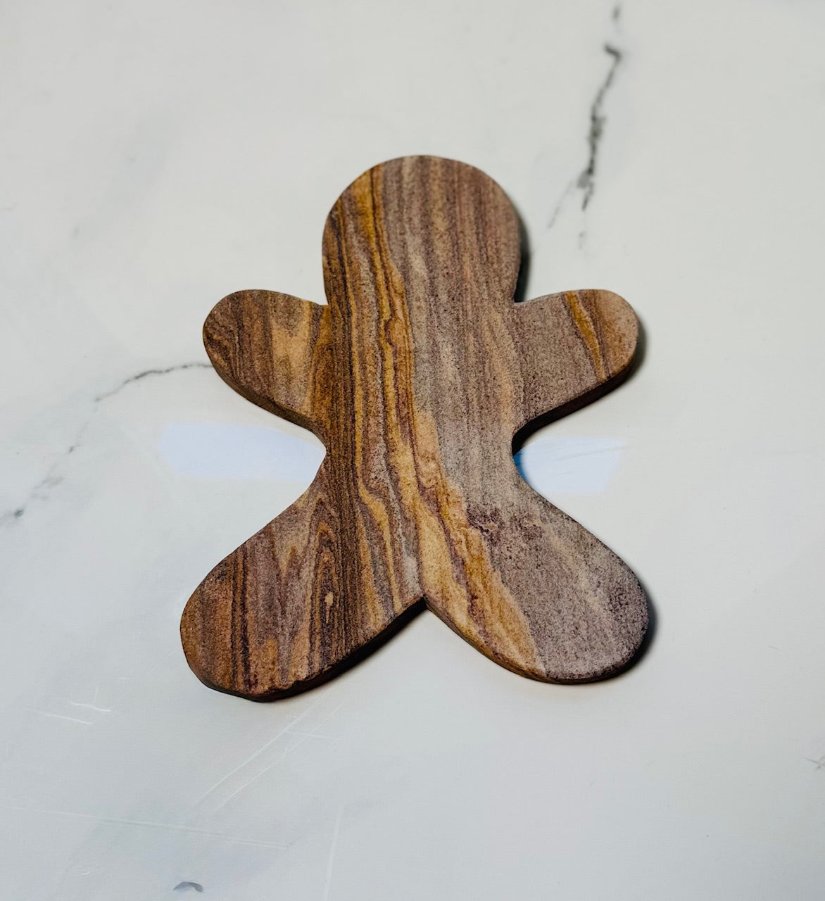 Gingerbread Man Mini Marble Board