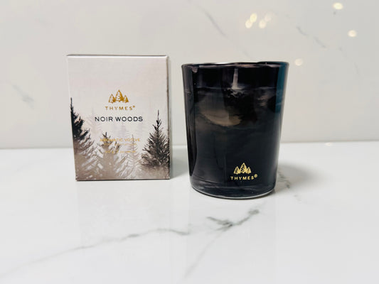 Noir Woods Votive Candle
