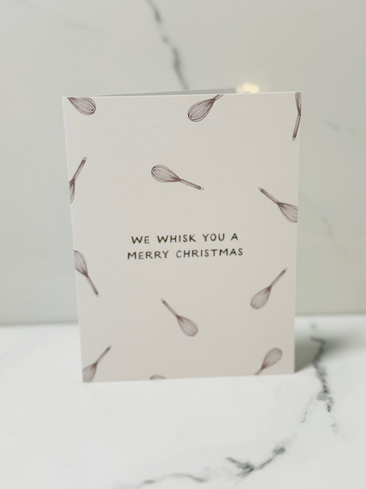 We Whisk You a Merry Christmas Greeting Card