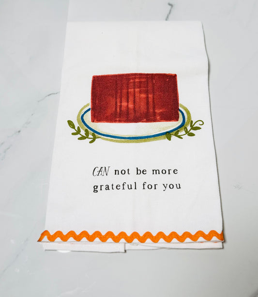 Cranberry Ric Rac Handtowel