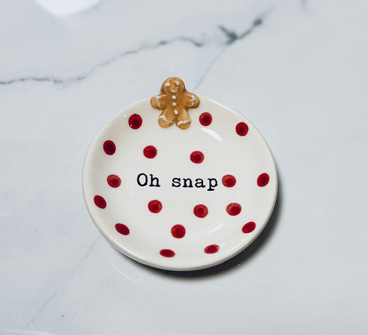 Gingerbread Trinket Dish