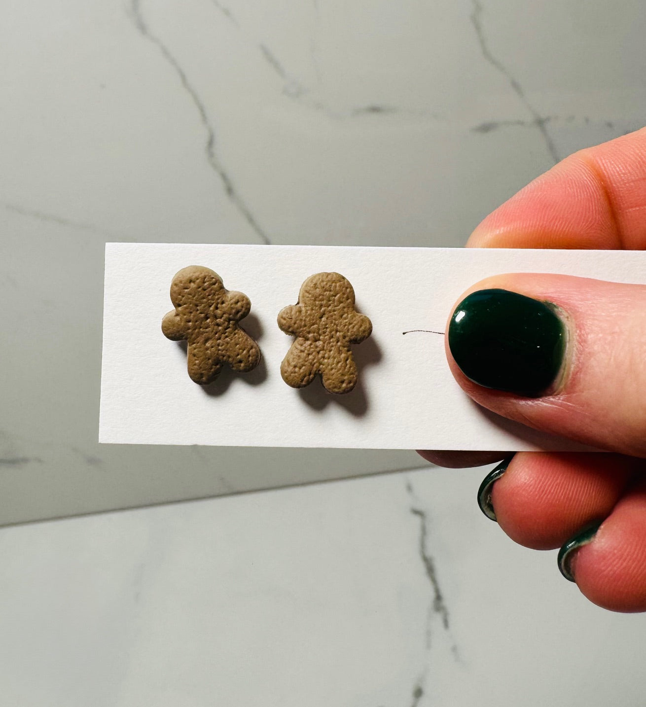 Gingerbread Men Studs