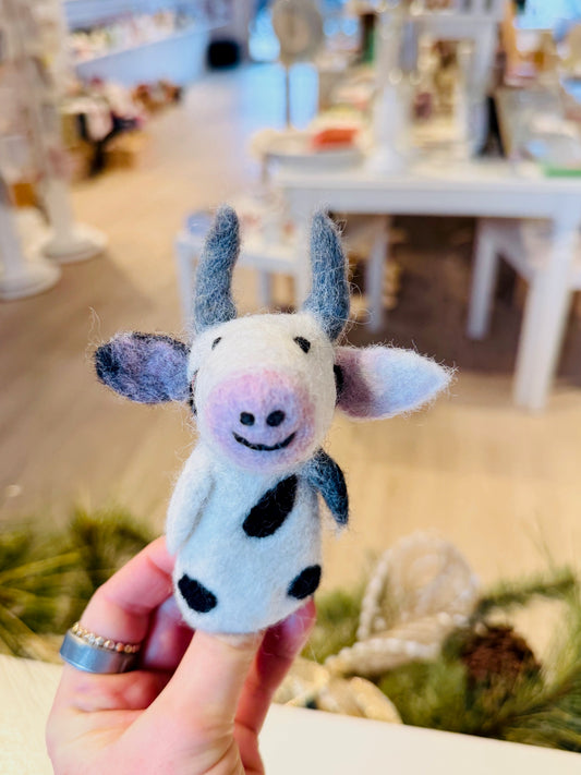 Finger Puppet - Cow