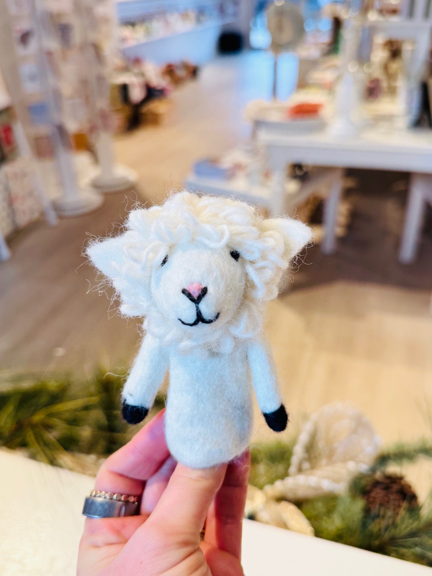 Finger Puppet - Sheep