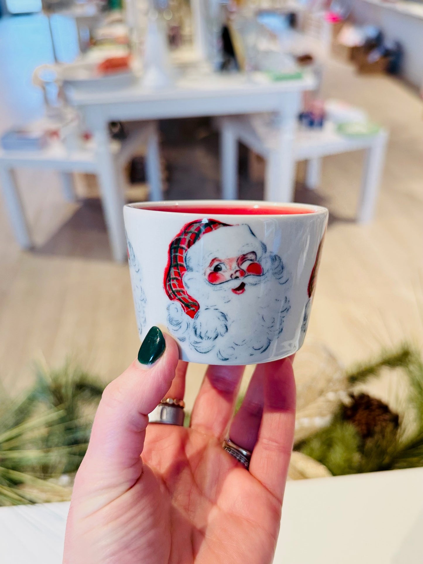 Vintage Santa Ramekin