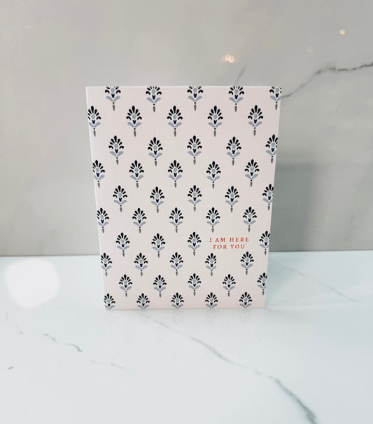 Pattern in Bloom Sympathy Card