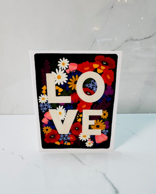 Wildflower Love Card