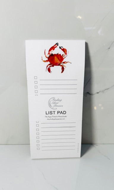 Crab List Notepad