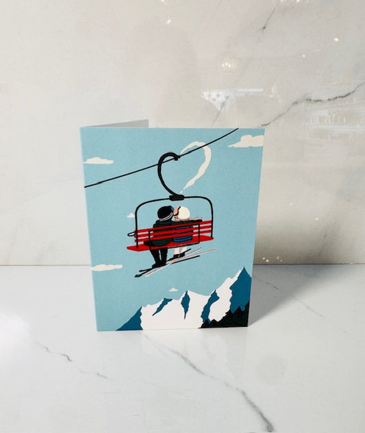 Ski Love Card