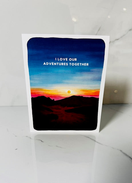 Love our Adventures Card