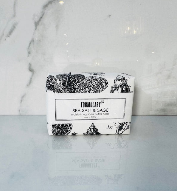 Sea Salt & Sage Shea Butter Soap Bar