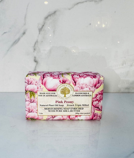 Pink Peony Luxury Soap