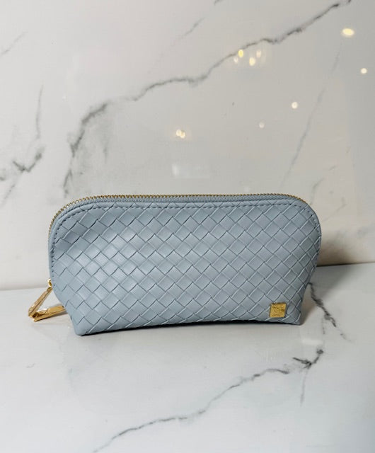Small Woven Surf Zip Pouch
