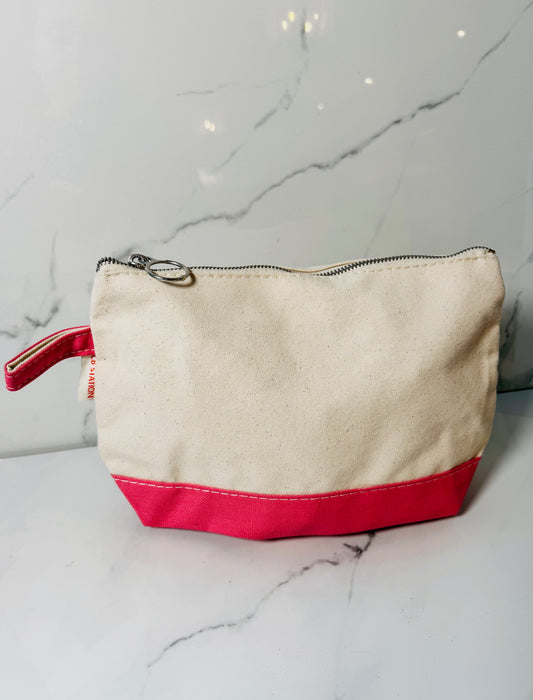 Makeup Bag - Coral