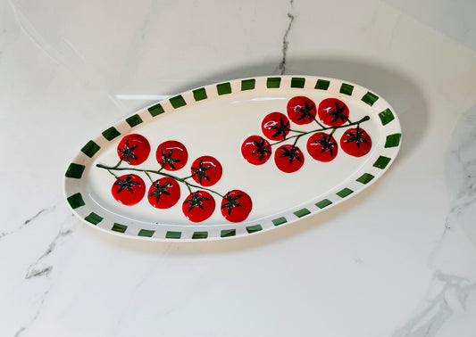 Oval Tomato Platter