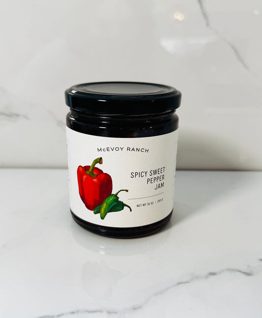 Spicy Sweet Pepper Jam