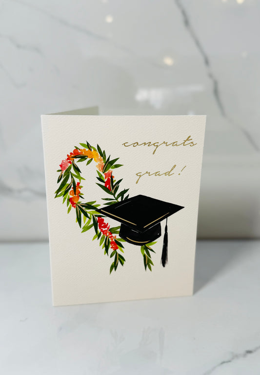 Lei Graduation Card
