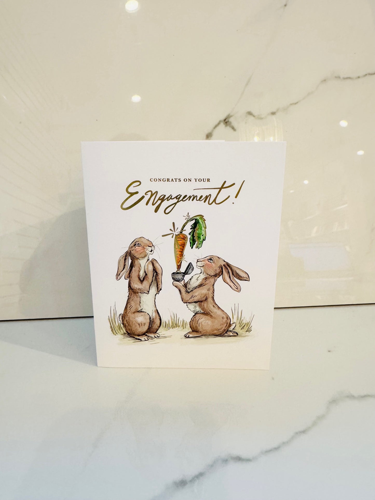 Rabbits Engagement Congratulations
