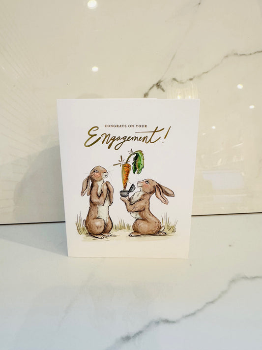 Rabbits Engagement Congratulations