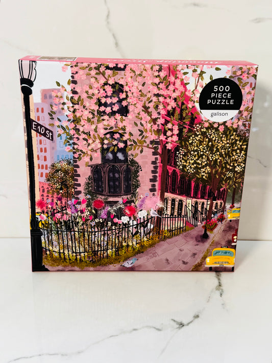 Blooming Streets 500 Piece Puzzle