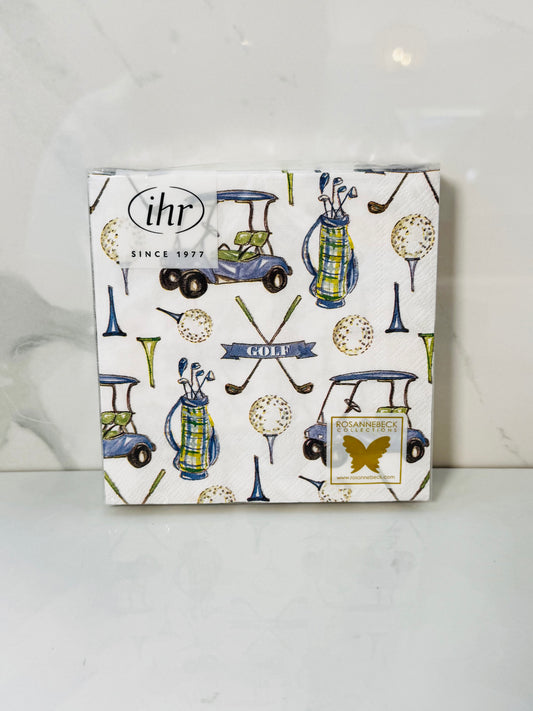 Golf Cocktail Napkins