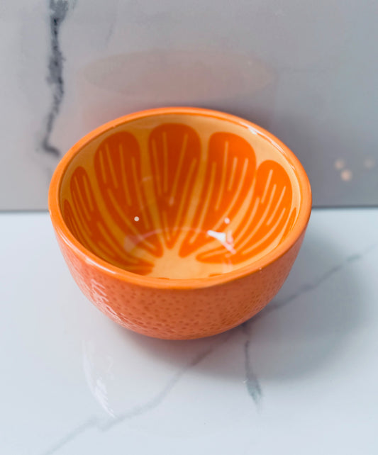 Orange Appetizer Bowl