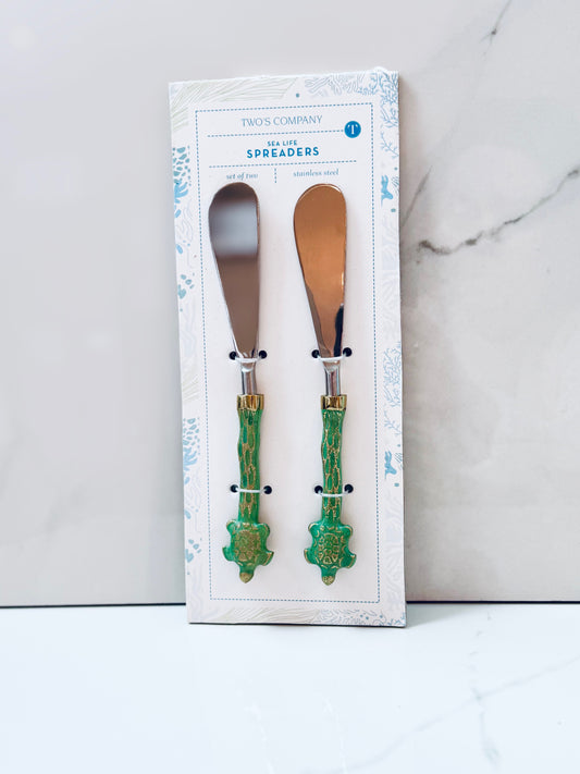 Turtle Cheese Spreaders