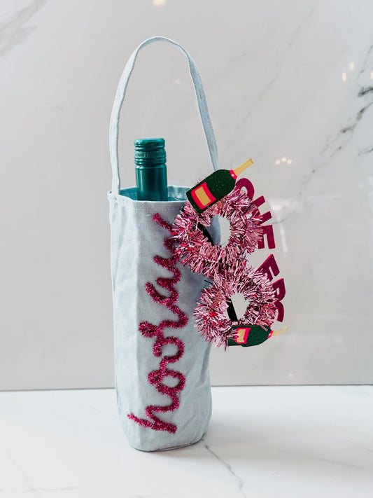 Hooray Wine Bag