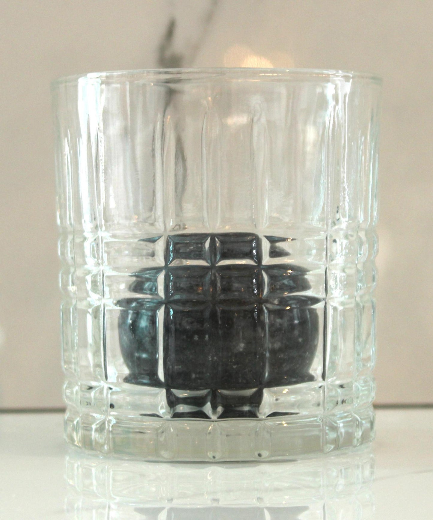 Double Old Fashioned Glass with Whiskey Stone