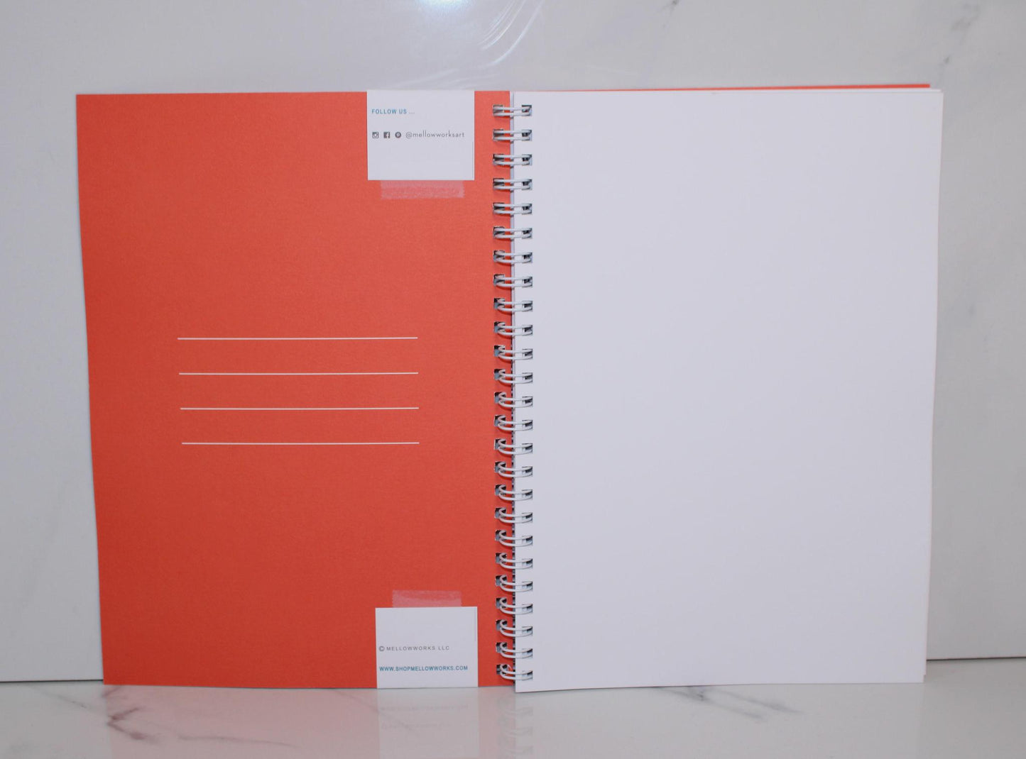 Modern Flowers Spiral Notebook