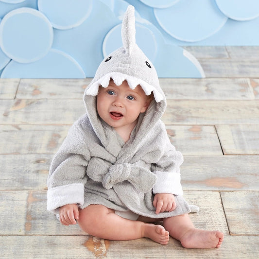 Grey Baby Shark Robe