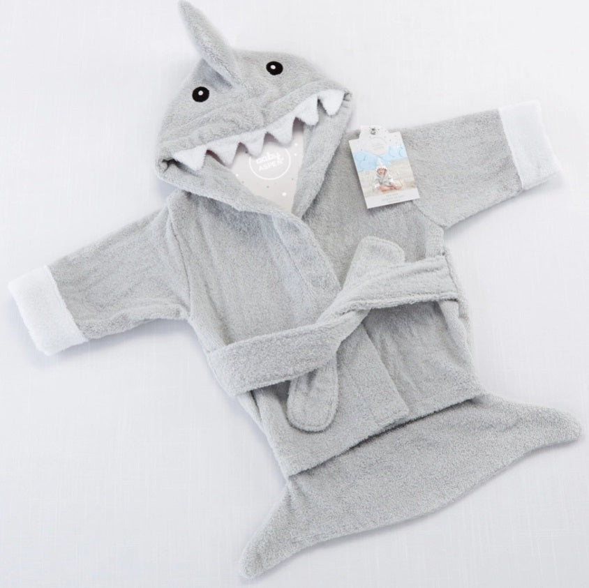 Grey Baby Shark Robe