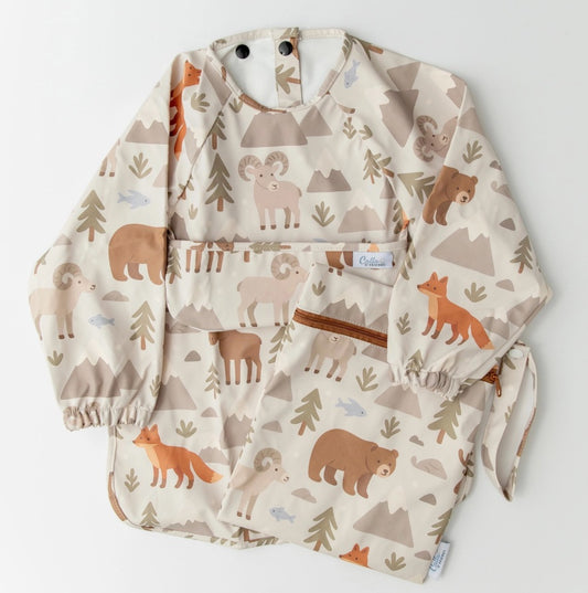 Woodland Pines Long Sleeved Bib