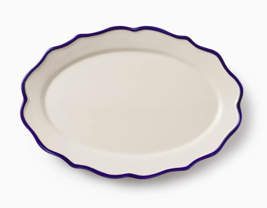 Jane Hand Painted Oval Platter