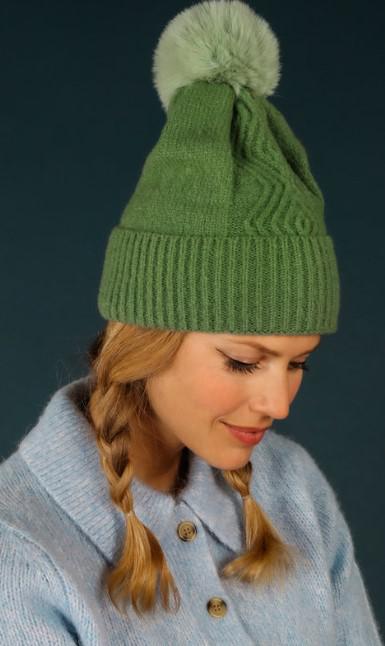 Sage Knit Hat