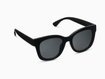Center Stage Polarized Black Sunglasses