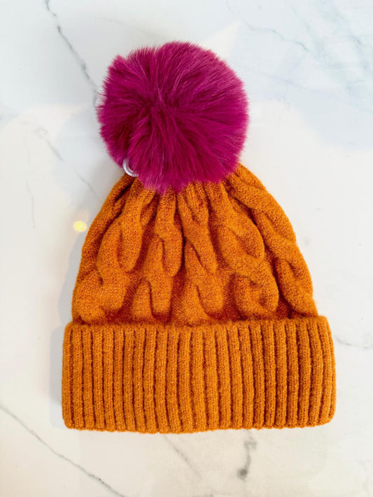 Adult Winter Bobble Hat