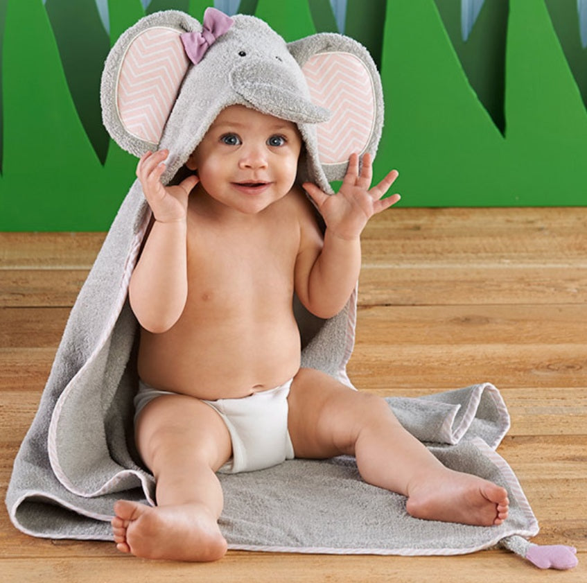 Elephant Hooded Towel