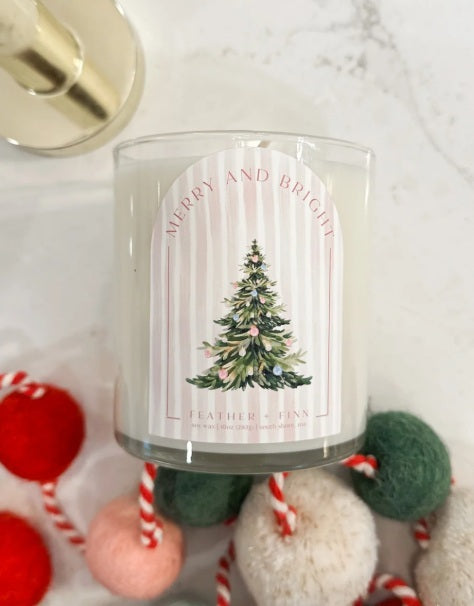 Merry + Bright Candle