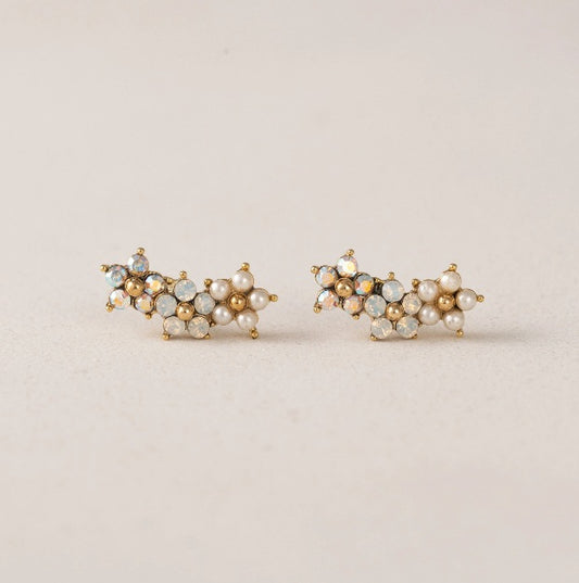 Floral Climber Earring