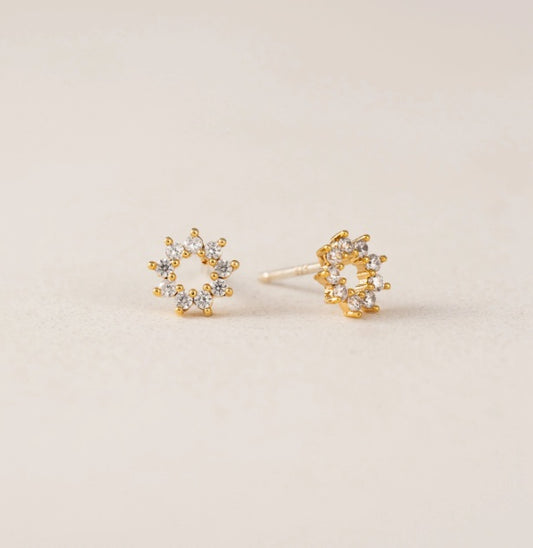 Halo Mini Stud Earrings