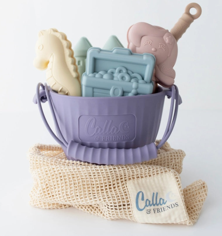 Silicone Beach Toy Set - Mermaids